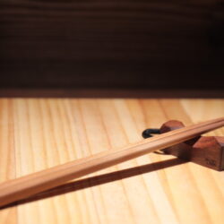 箸置き　ウォルナット