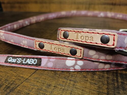 ピンクベージュが可愛い小さなカラー＆リード♡