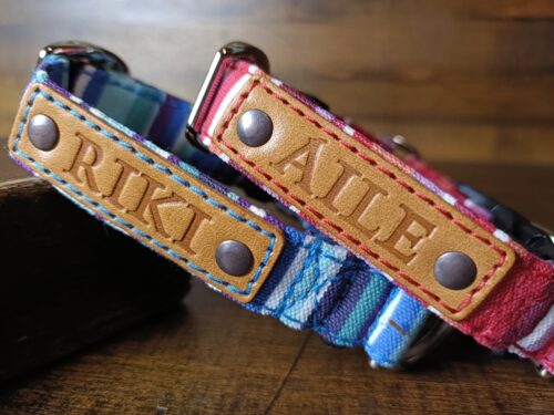 色違いストライプ♡レッド&ブルー