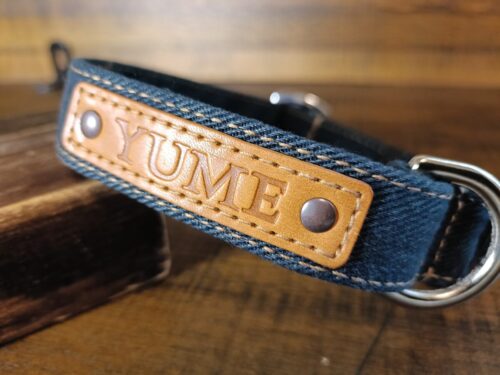 ネイビーデニム×ナチュラルカラー